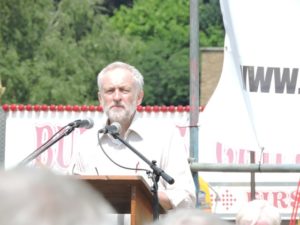 Speaker at Durham Miners Gala 2015